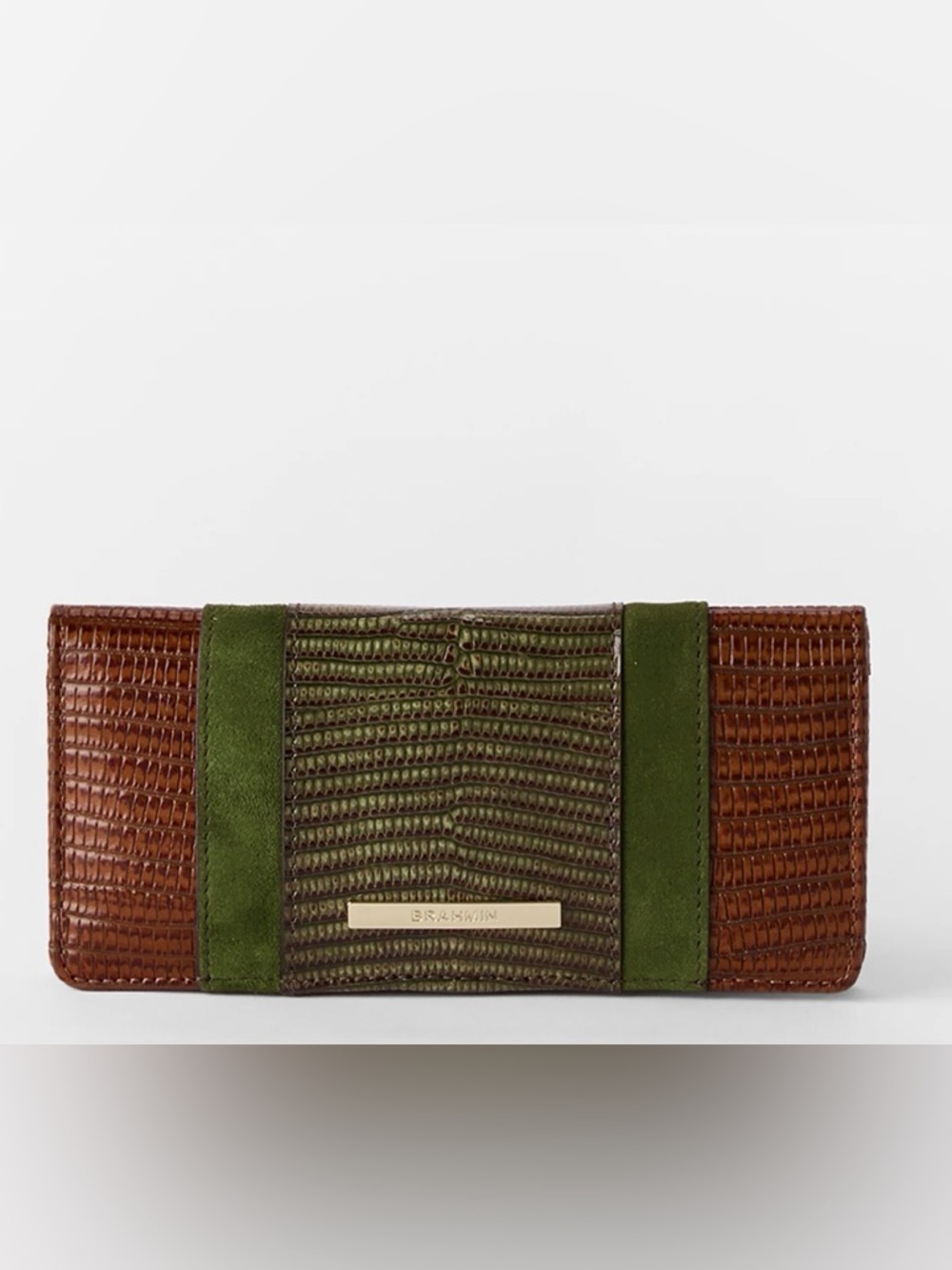 NWT - Brahmin Ady Wallet in Samba Highgate w/registration card